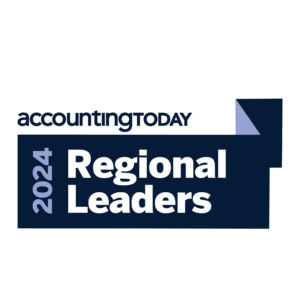 AccountingToday: 2024 Regional Leader Award Badge