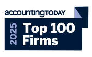 AccountingToday: Top 100 Firms Award Badge